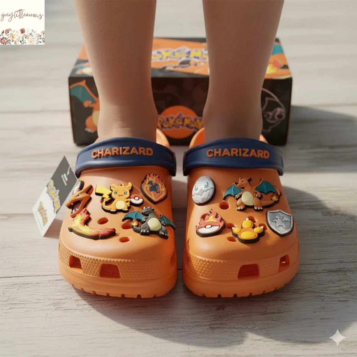 Charizard Crocs With Charms Charizard Crocs With Charms