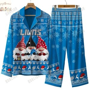 Detroit Lions 2025 Holiday Season Pajamas Set Detroit Lions 2025 Holiday Season Pajamas Set