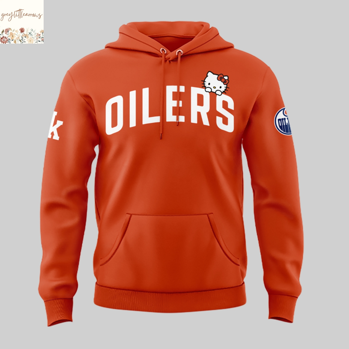 Edmonton Oilers x HK Night Design Hoodie Edmonton Oilers x HK Night Design Hoodie