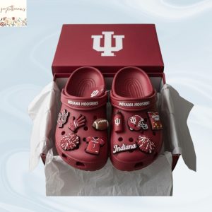 Indiana Hoosiers Crocs With Charms
