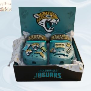 Jacksonville Jaguars Crocs With Charms