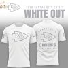 Detroit Lions 2026 White Out 3D T-Shirt
