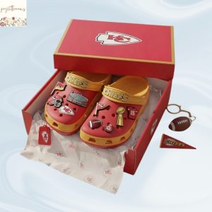 Kansas City Chiefs Crocs With Charms