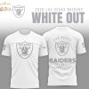 Kansas City Chiefs 2026 White Out 3D T-Shirt