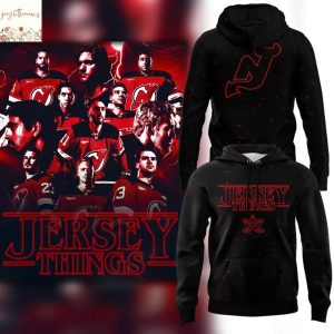 New Jersey Devils x Stranger Things Hoodie