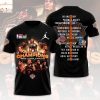 New York Knicks 2025 Cup Champions 3D T-Shirt – Black