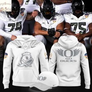 Oregon Ducks Football 2026 Orange Bowl Game Hoodie