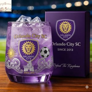 Orlando City SC Whiskey Glass
