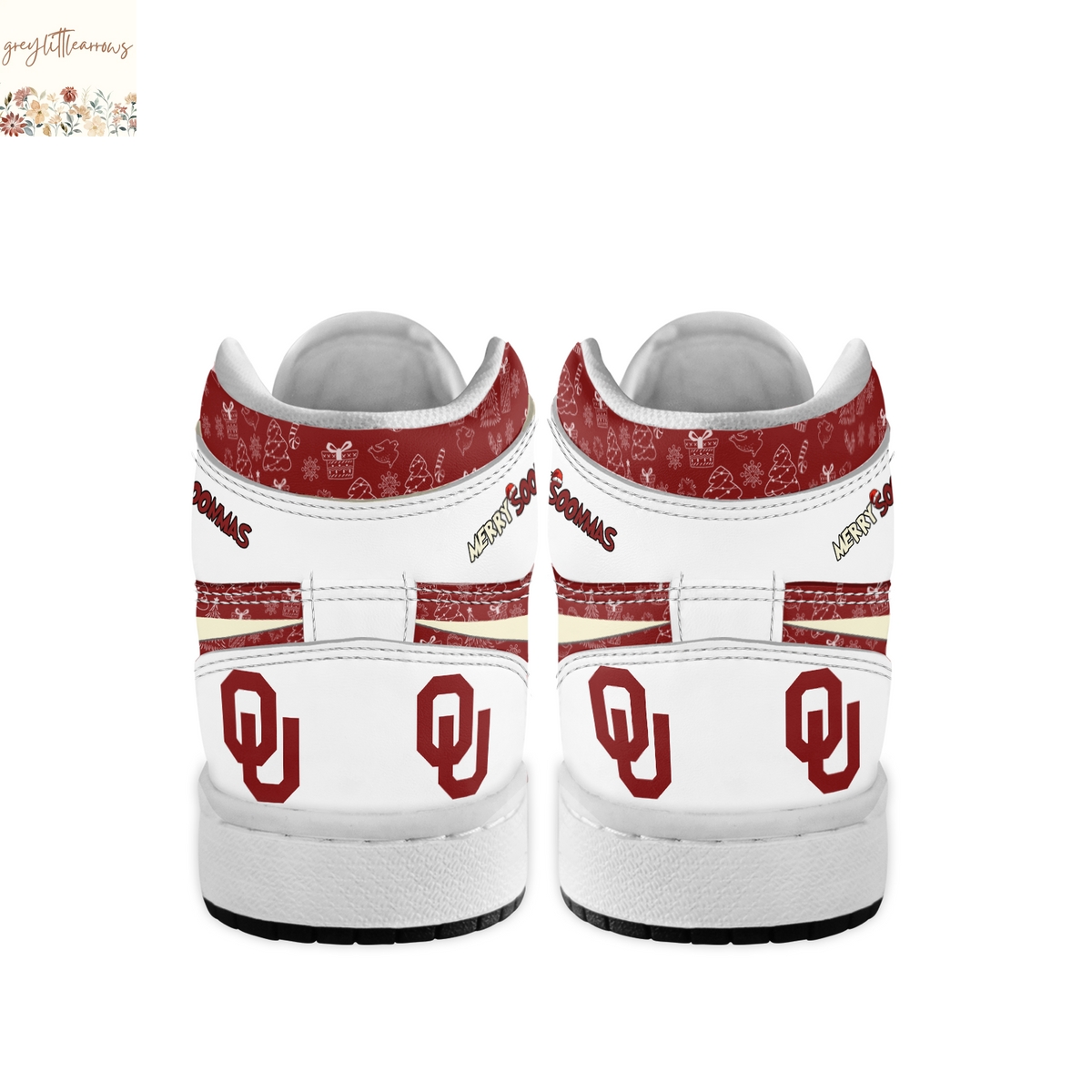 Personalized Oklahoma Sooners x The Grinch x Christmas Air Jordan 1 High Top Personalized Oklahoma Sooners x The Grinch x Christmas Air Jordan 1 High Top