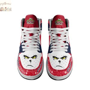 Personalized Ole Miss Rebels x The Grinch x Christmas Air Jordan 1 High Top