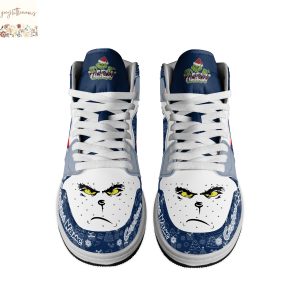 Personalized Penn State Nittany Lions x The Grinch x Christmas Air Jordan 1 High Top