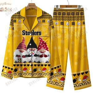 Pittsburgh Steelers 2025 Holiday Season Pajamas Set Pittsburgh Steelers 2025 Holiday Season Pajamas Set