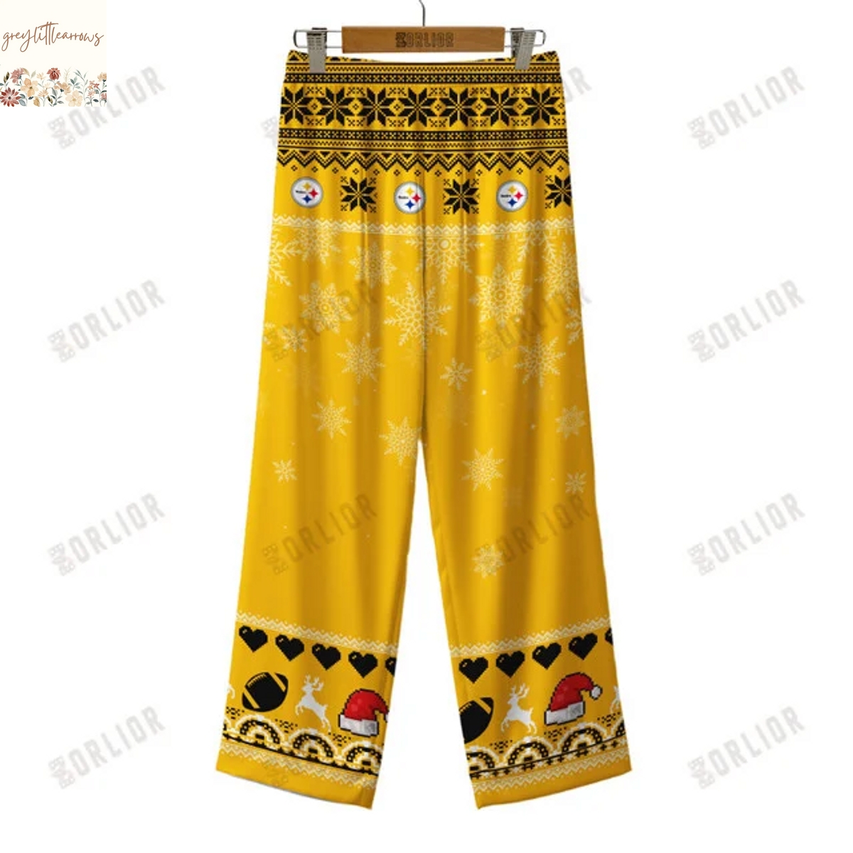 Pittsburgh Steelers 2025 Holiday Season Pajamas Set Pittsburgh Steelers 2025 Holiday Season Pajamas Set