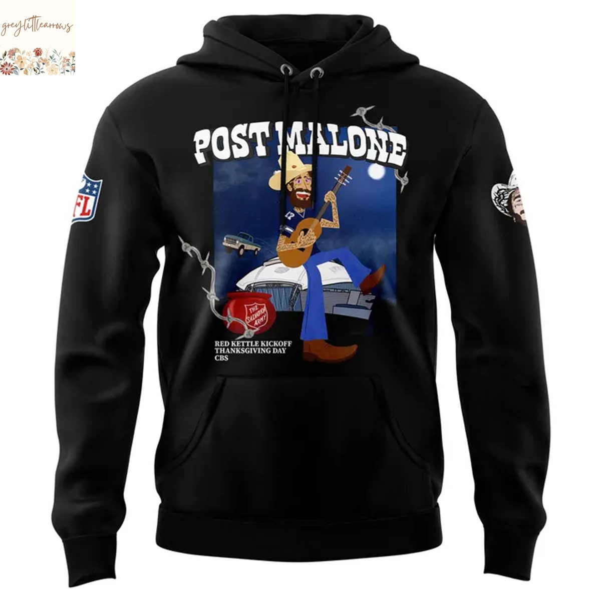Post Malone X Dallas Cowboys Hoodie Post Malone X Dallas Cowboys Hoodie