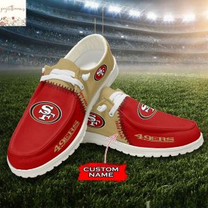 San Francisco 49ers Hey Dude Shoes