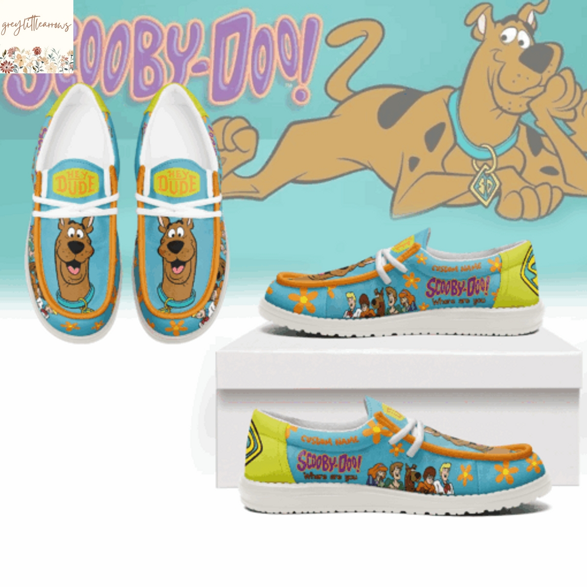 Scooby-Doo Where Are You Hey Dude Shoes Scooby-Doo Where Are You Hey Dude Shoes