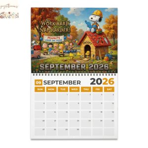 Snoopy 2026 Wall Calendar