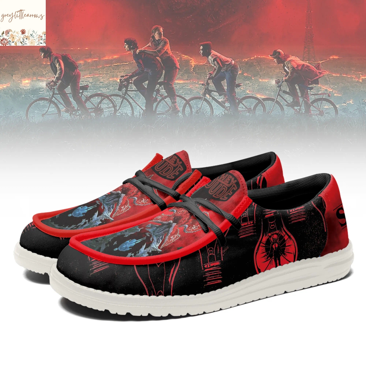 Stranger Things 2025 Hey Dude Shoes Stranger Things 2025 Hey Dude Shoes