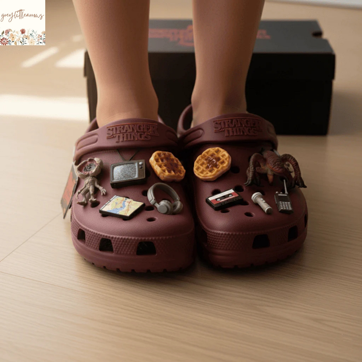 Stranger Things Crocs With Charms Stranger Things Crocs With Charms