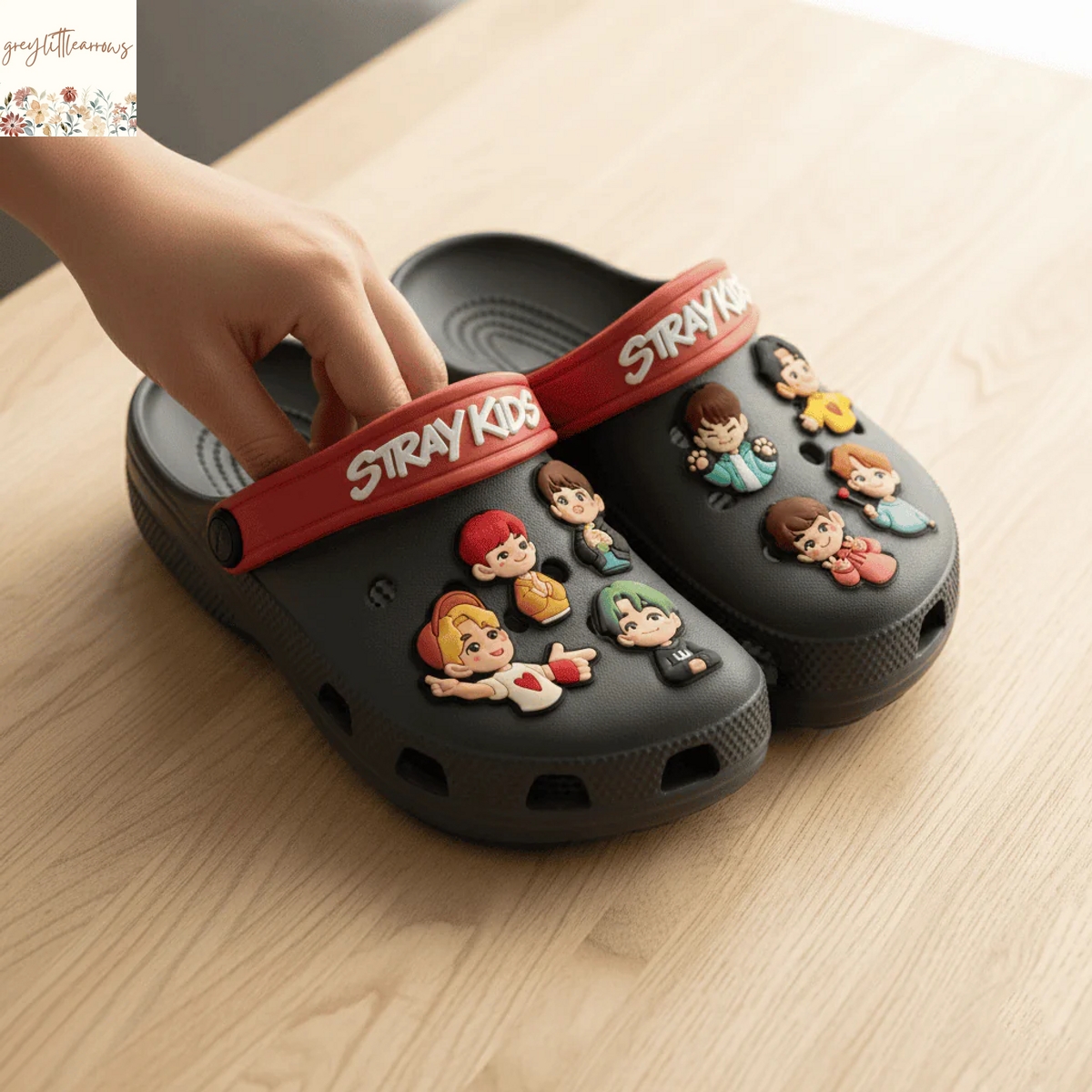 Stray Kids Crocs With Charms Stray Kids Crocs With Charms