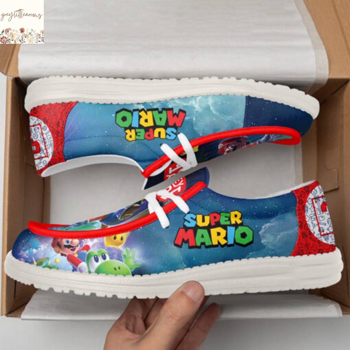 Super Mario Hey Dude Shoes Super Mario Hey Dude Shoes