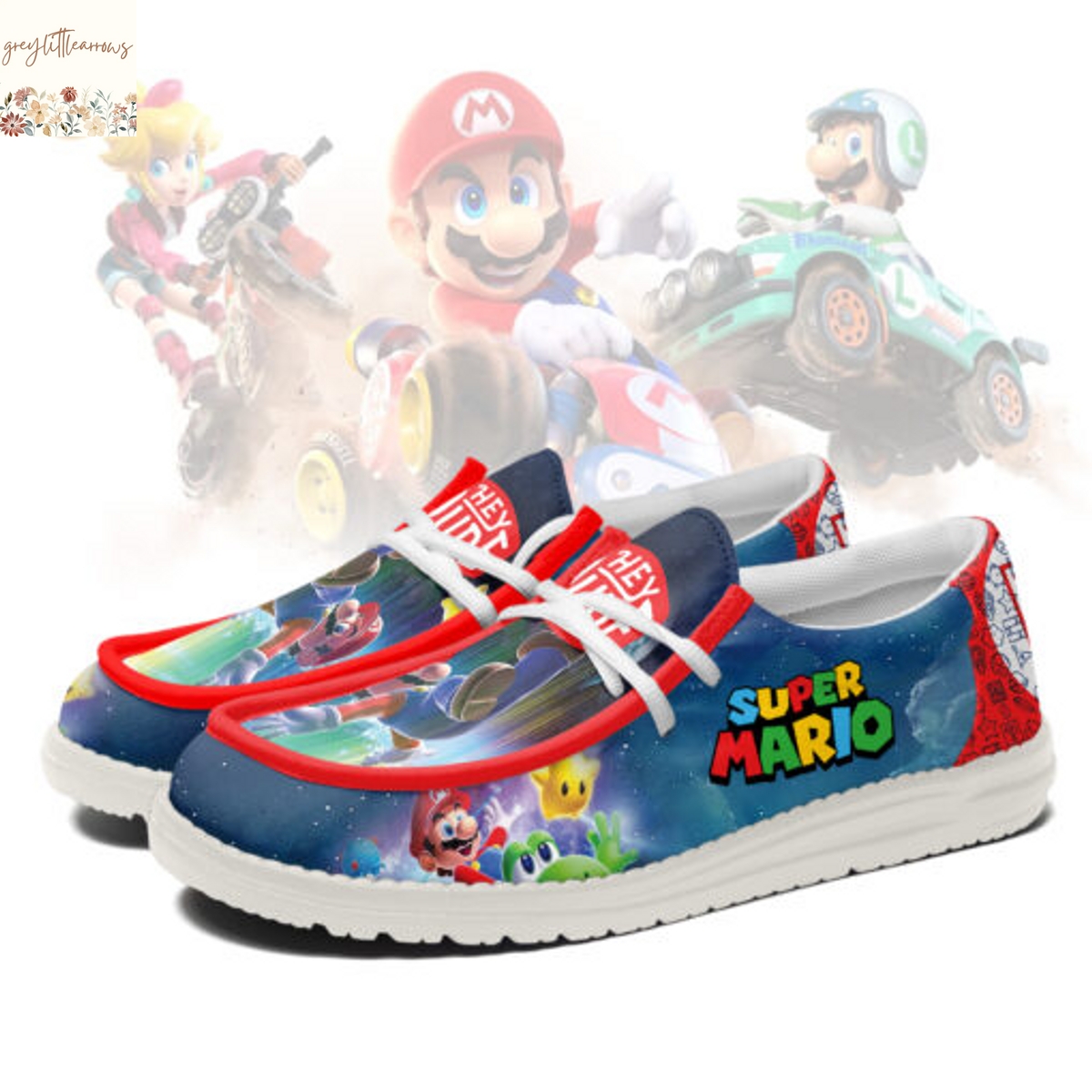 Super Mario Hey Dude Shoes Super Mario Hey Dude Shoes