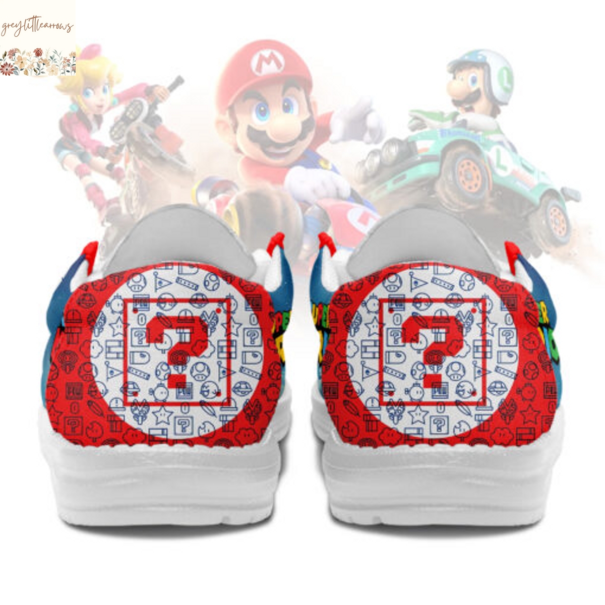 Super Mario Hey Dude Shoes Super Mario Hey Dude Shoes