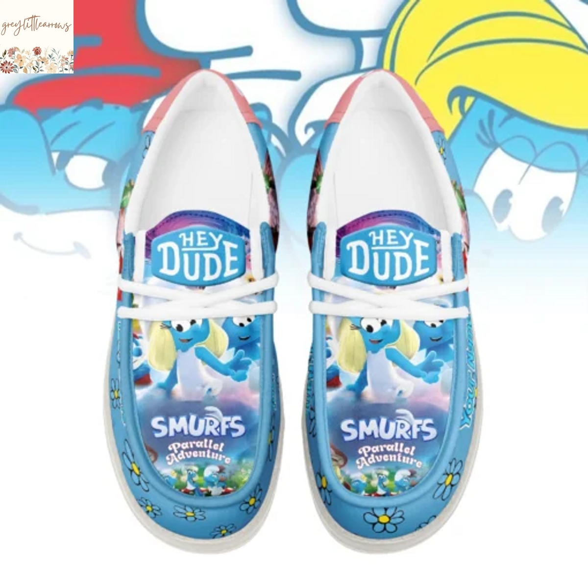 The Smurfs Hey Dude Shoes The Smurfs Hey Dude Shoes