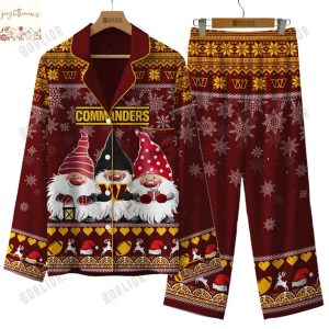 Washington Commanders 2025 Holiday Season Pajamas Set Washington Commanders 2025 Holiday Season Pajamas Set