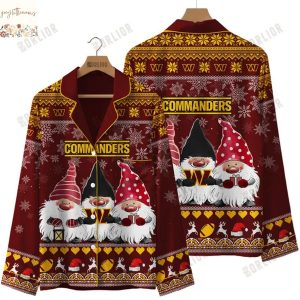 Washington Commanders 2025 Holiday Season Pajamas Set