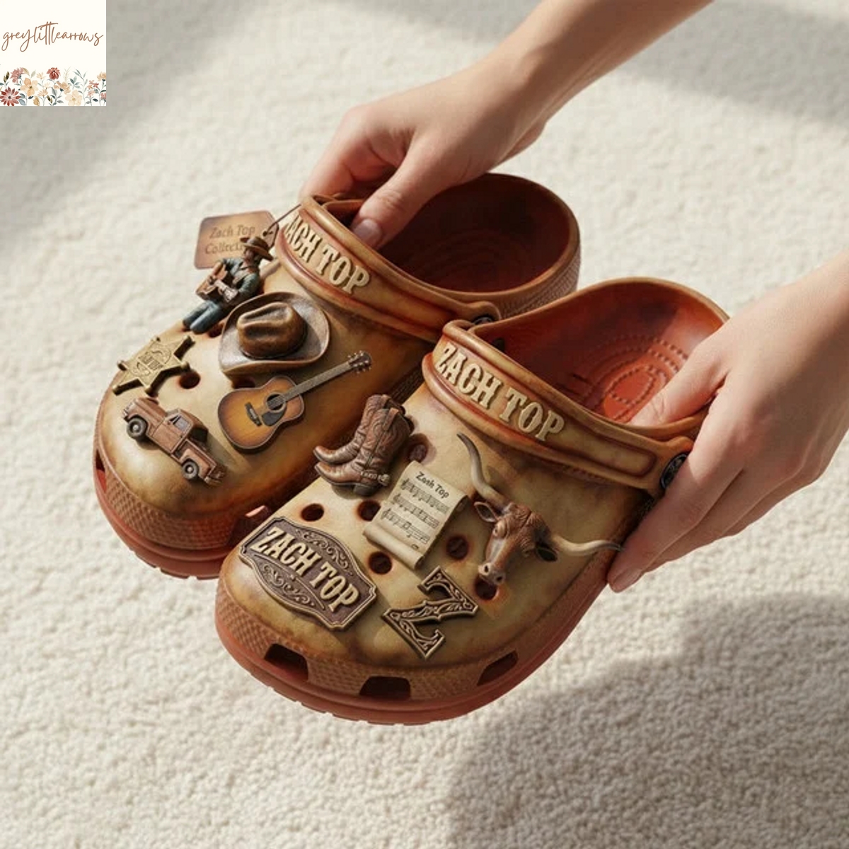 Zach Top Crocs With Charms Zach Top Crocs With Charms