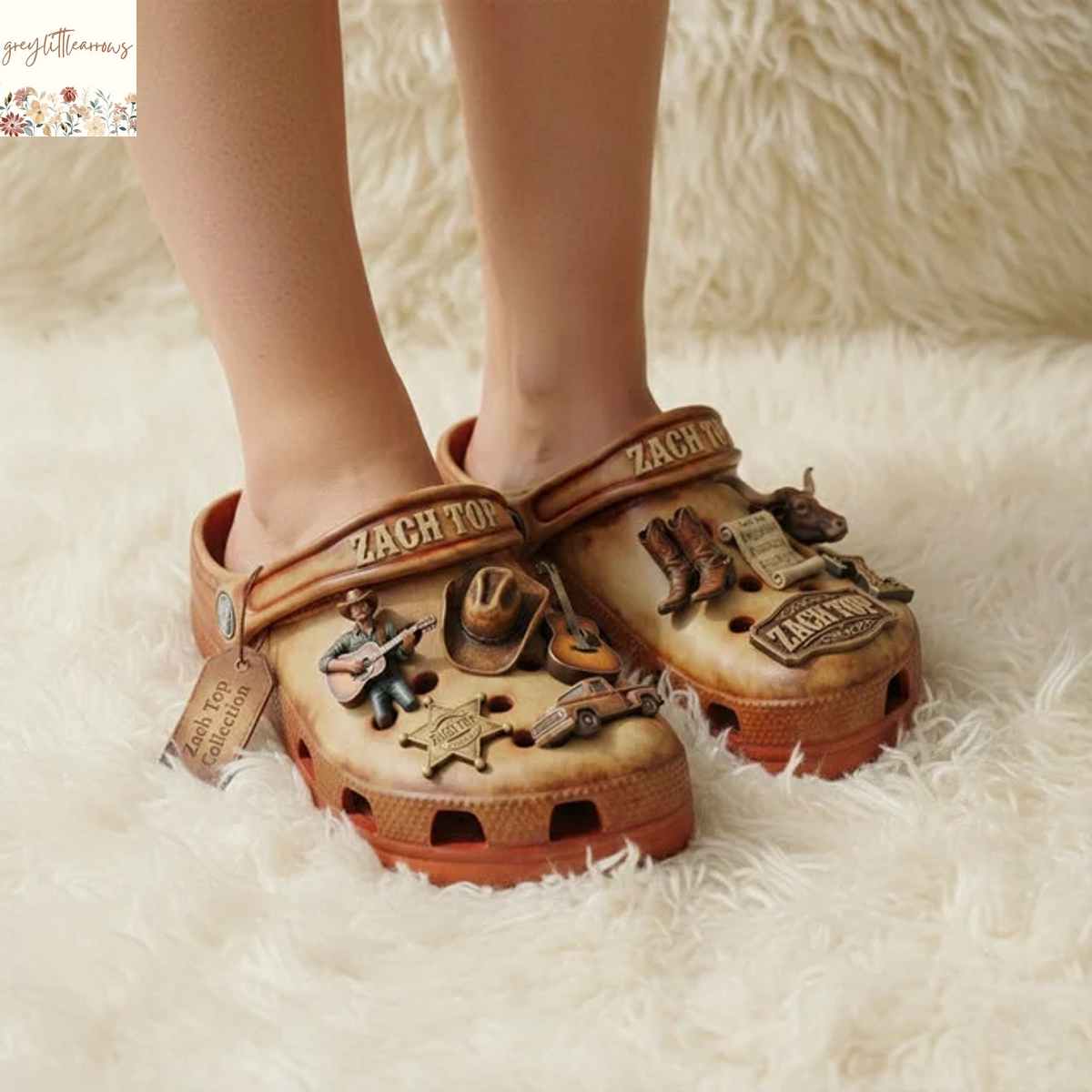 Zach Top Crocs With Charms Zach Top Crocs With Charms