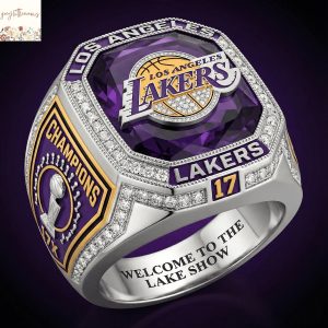Los Angeles Lakers Welcome To The Lake Show Ring