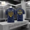 Michigan Wolverines 2026 NCAA Basketball 2X National Champions Gold 3D T-Shirt Michigan Wolverines 2026 NCAA Basketball 2X National Champions Gold 3D T-Shirt