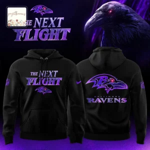 Baltimore Ravens “The Next Flight” Limited Edition Fan Hoodie