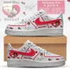 Hello Kitty Bruno Mars The Romantic Tour Custom Air Force 1 Sneakers