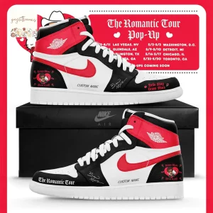 Bruno Mars Hello Kitty The Romantic Tour Air Jordan 1 High Top