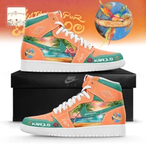 Karol G TropiTour Limited Edition Custom Air Jordan 1 High Top