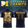 2026 NCAA Basketball Michigan National Champions 3D T-Shirt