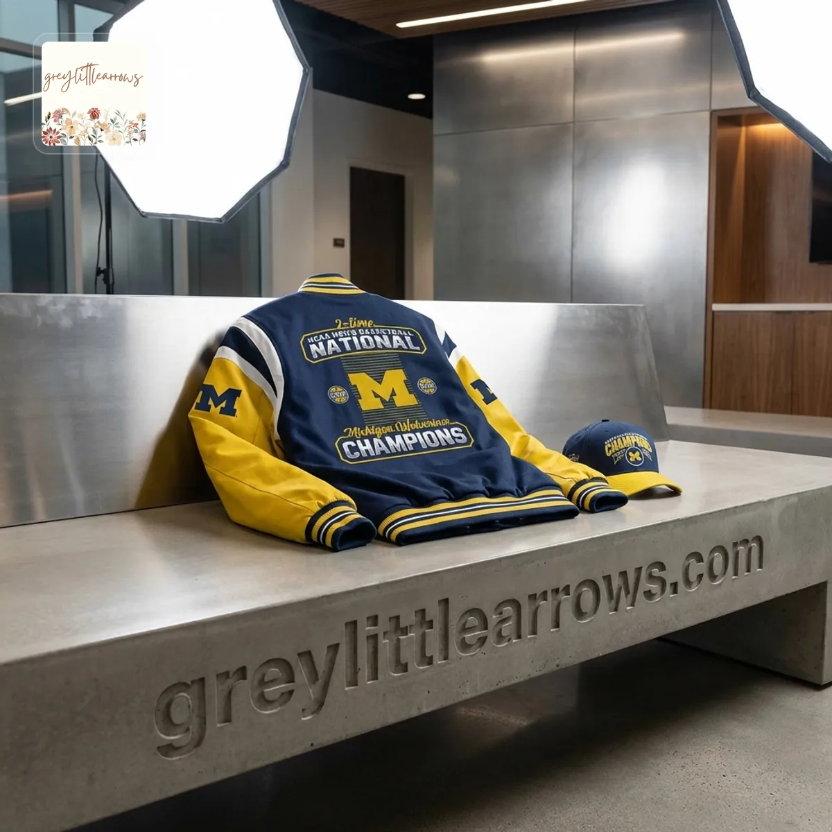 Michigan Wolverines 2026 NCAA Men's Basketball National Champions Bomber Jacket