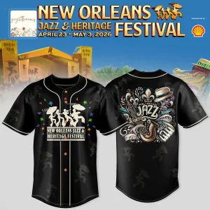 New Orleans Jazz & Heritage Festival 2026 Commemorative Baseball Jersey