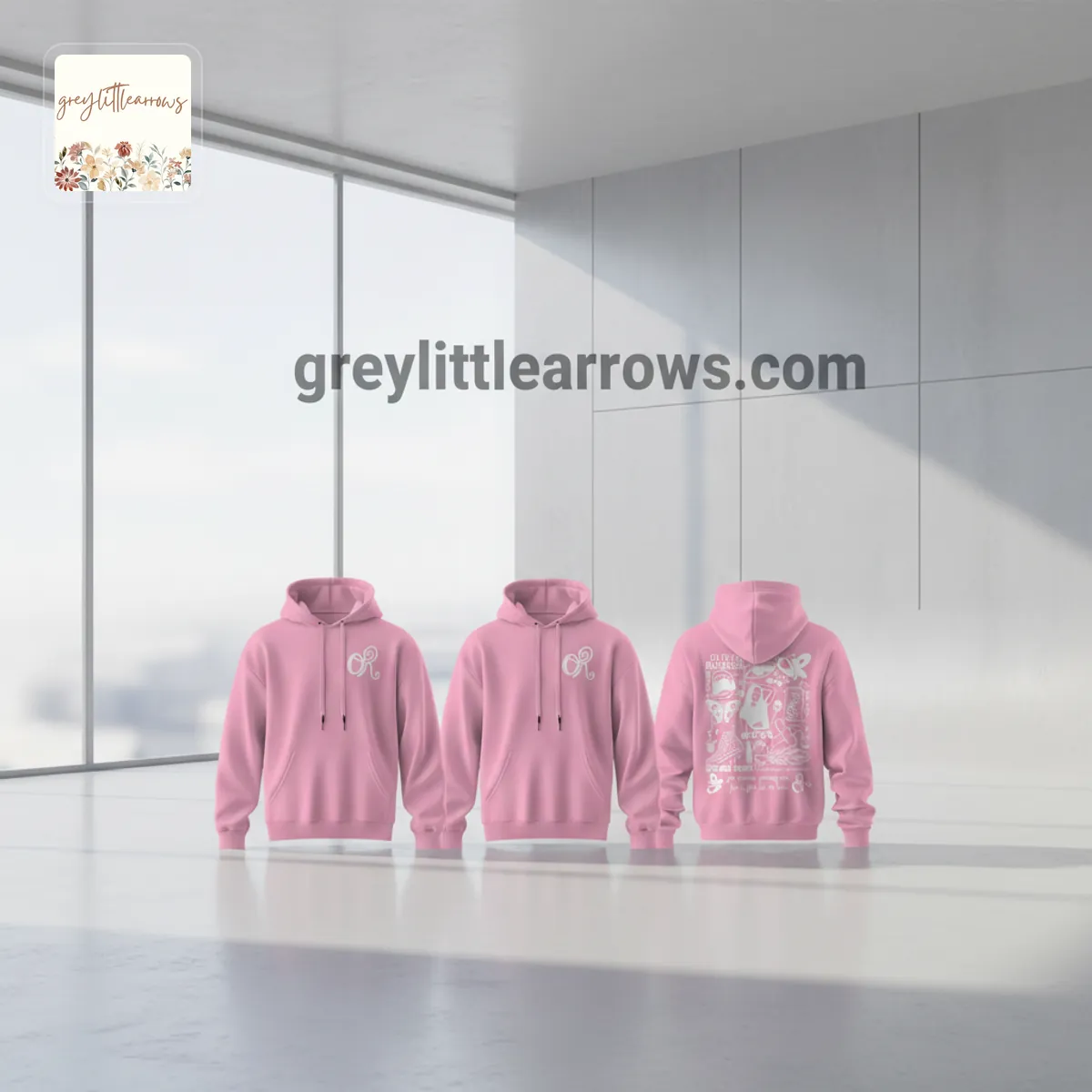 Olivia Rodrigo GUTS Album “You Seem Pretty Sad” Pink Hoodie Olivia Rodrigo GUTS Album “You Seem Pretty Sad” Pink Hoodie