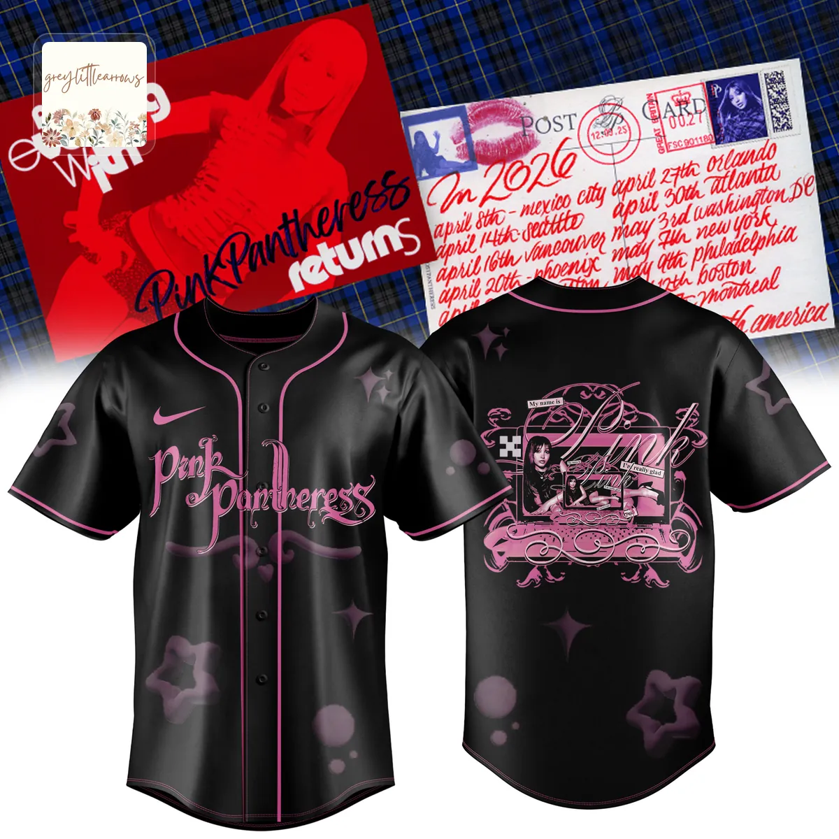 _PINKPANTHERESS – AN EVENING WITH PINKPANTHERESS TOUR 2026 COLLECTION Jersey _PINKPANTHERESS – AN EVENING WITH PINKPANTHERESS TOUR 2026 COLLECTION Jersey