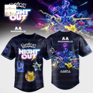 Pokémon Night Out Marshmello 2026 Edition Rave Jersey