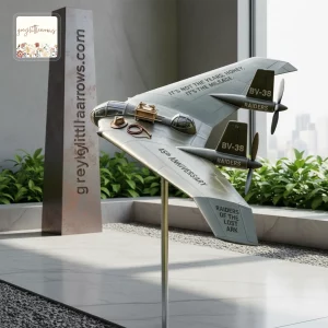 Raiders of the Lost Ark 45th Anniversary BV-38 Plane Garden Wind Spinner