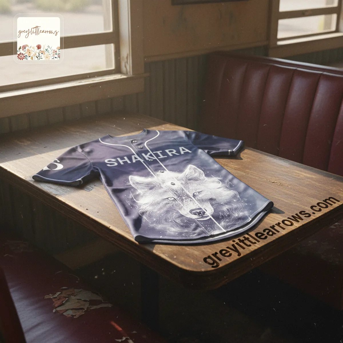 Shakira Las Mujeres Ya No Lloran She Wolf 2026 Baseball Jersey Shakira Las Mujeres Ya No Lloran She Wolf 2026 Baseball Jersey