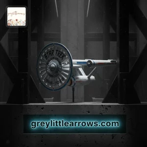 Star Trek 60th Anniversary USS Enterprise Wind Spinner